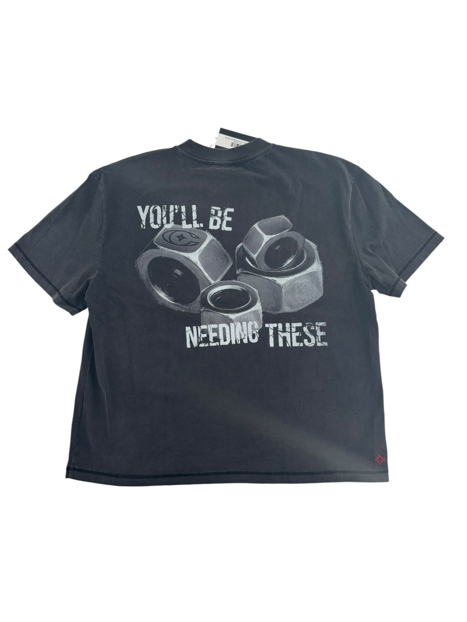 Commons No Mercey Nuts Tee Vintage Black