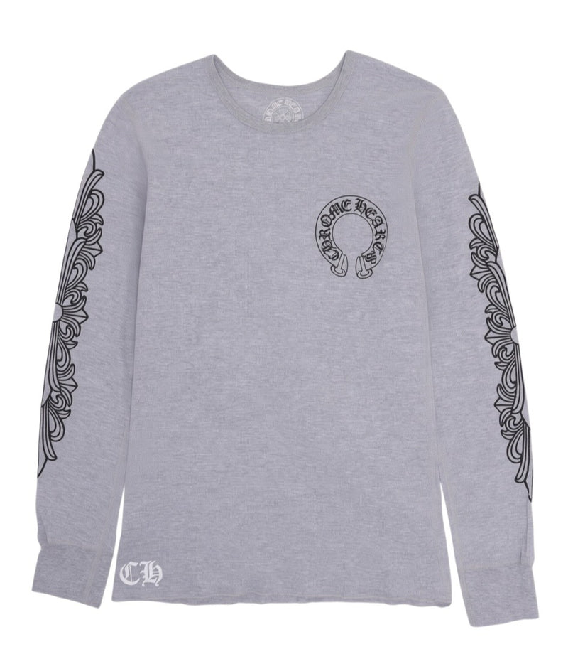 Chrome Hearts Horseshoe Logo Thermal Grey
