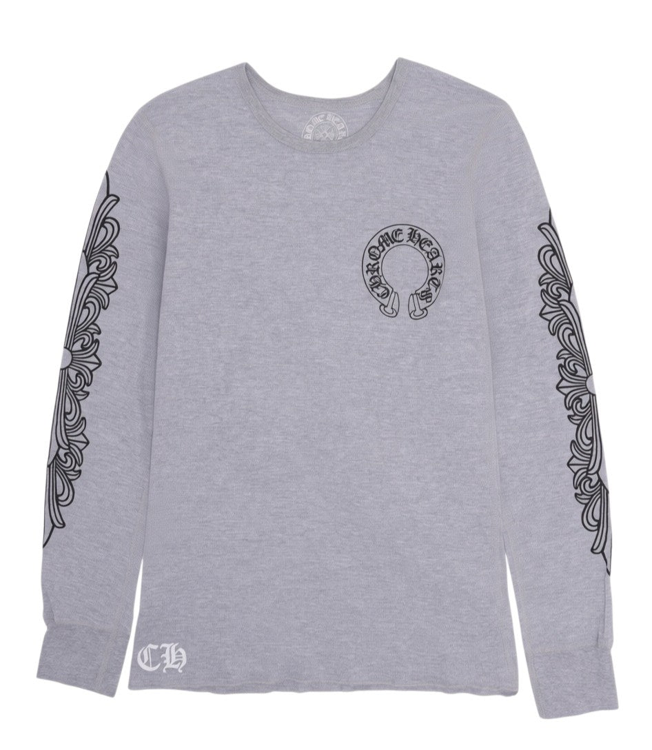 Chrome Hearts Horseshoe Logo Thermal Grey