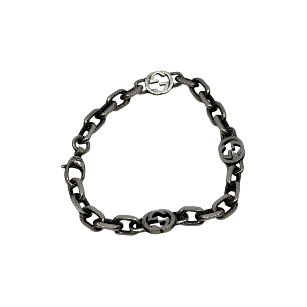 Gucci Interlocking Chain Bracelet