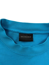 Balenciaga BB Paris Icon Tee Blue