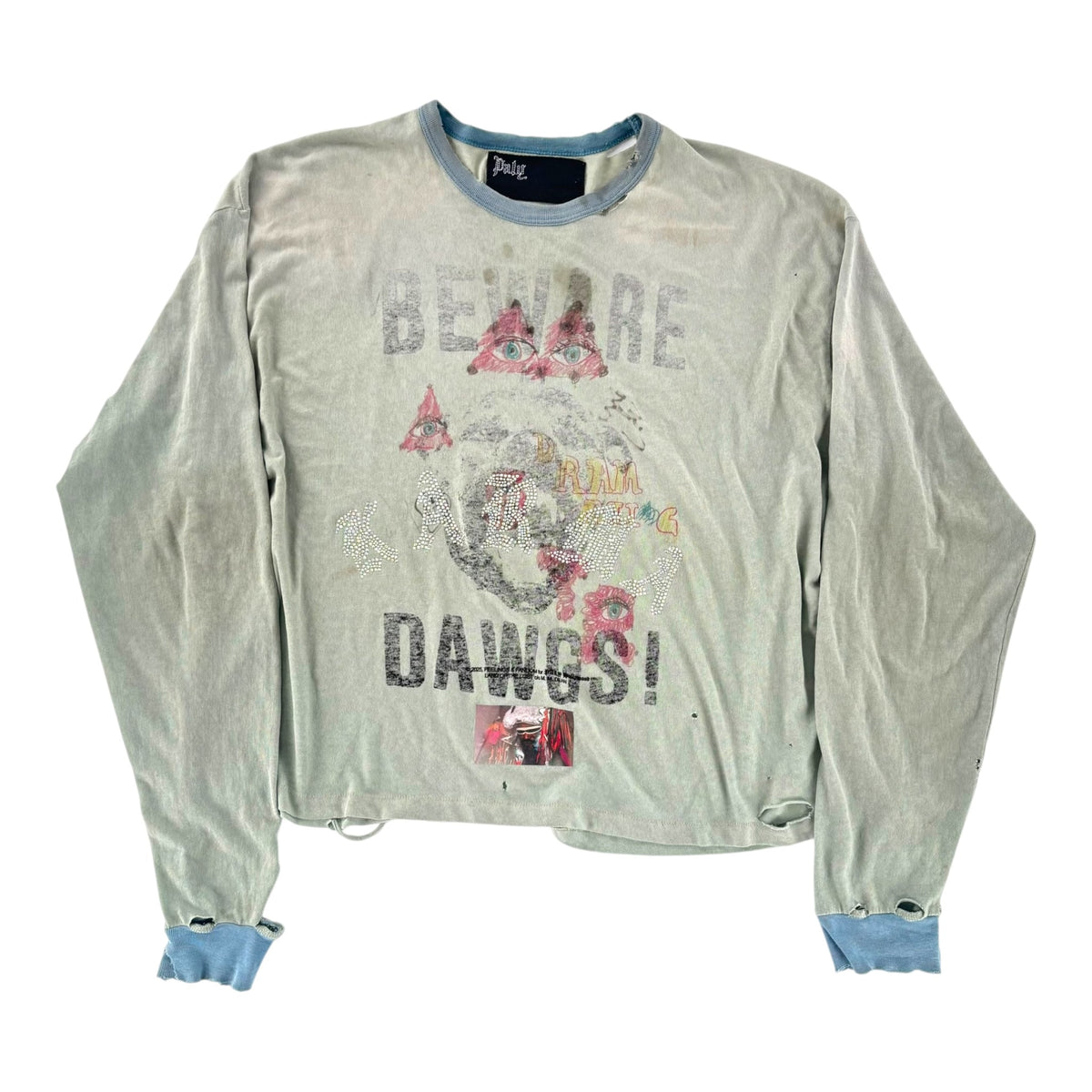 Paly Mstr Me Tonal L/S Shirt Blue
