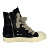 Rick Owens Jumbo Lace Sneakers Black Milk