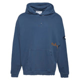 Paly Blank Hoodie Blue