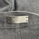 HMDD Canvas Carpenter Pant Black Yellow Patches