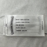 Chrome Hearts Horseshoe Ribbed Tank Top White