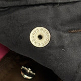Chrome Hearts Leather Double Knee Carpenter Nylon Pants Brown