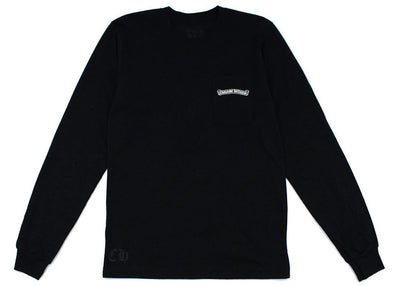 Chrome Hearts Script Letter Logo L/S T-shirt Black