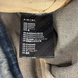 Amiri Mx1 Blue Crystal Patch