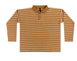 Chrome Hearts Matty Boy Long-Sleeve Rugby Polo 'Brown