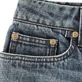 Chrome Hearts 12 Patch Denim Shorts Blue