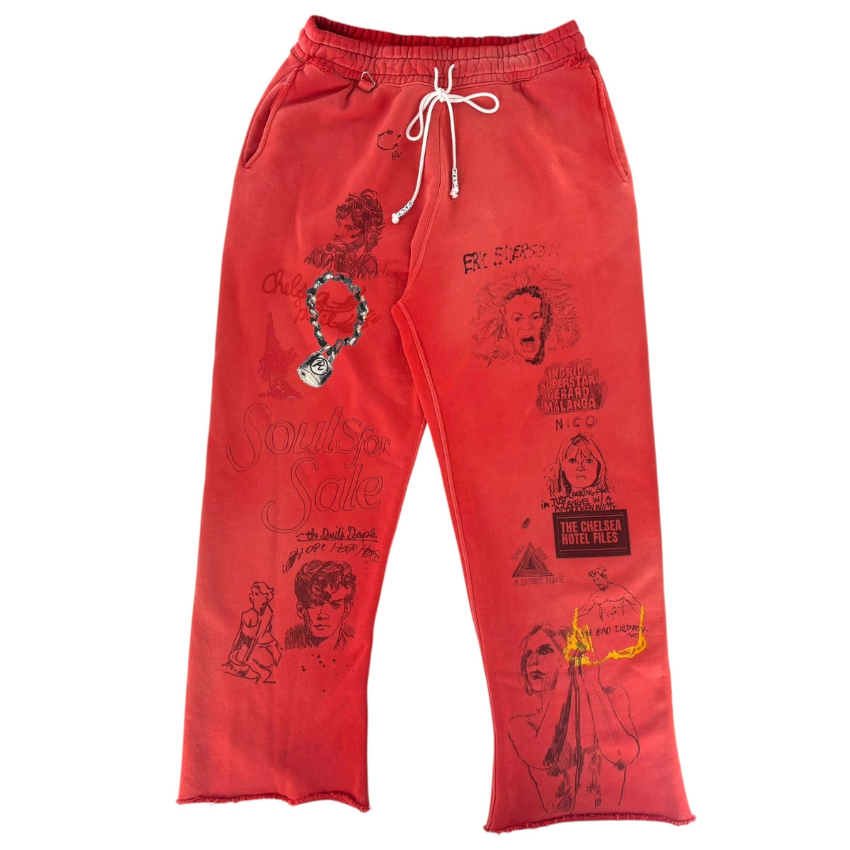 Paly Chelseay Hotel Sweatpants Red