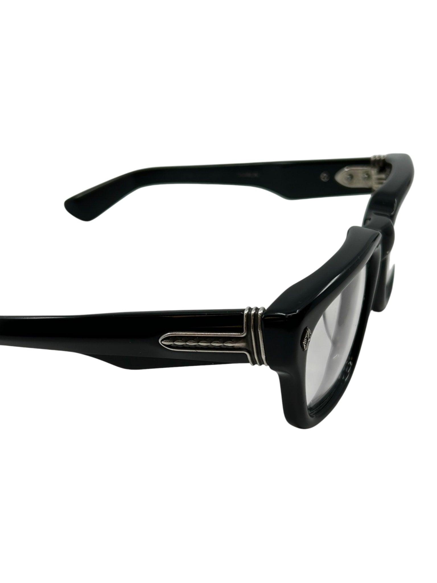 Chrome Hearts Gnarlin Glasses Black Silver
