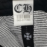 Chrome Hearts Pony Hair Cemetery Cross Patch Trucker Hat