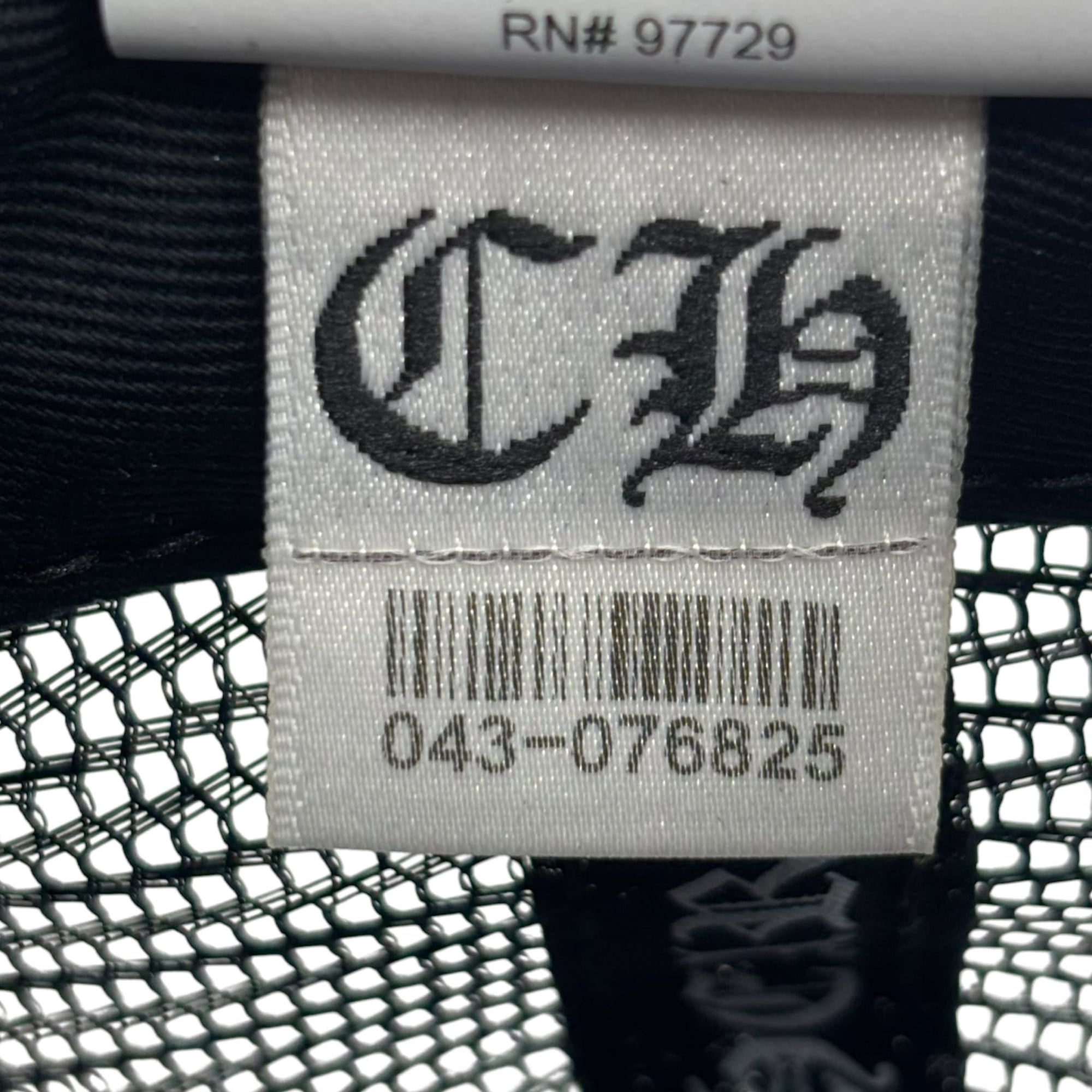 Chrome Hearts CH New York City Trucker Hat Black/Black
