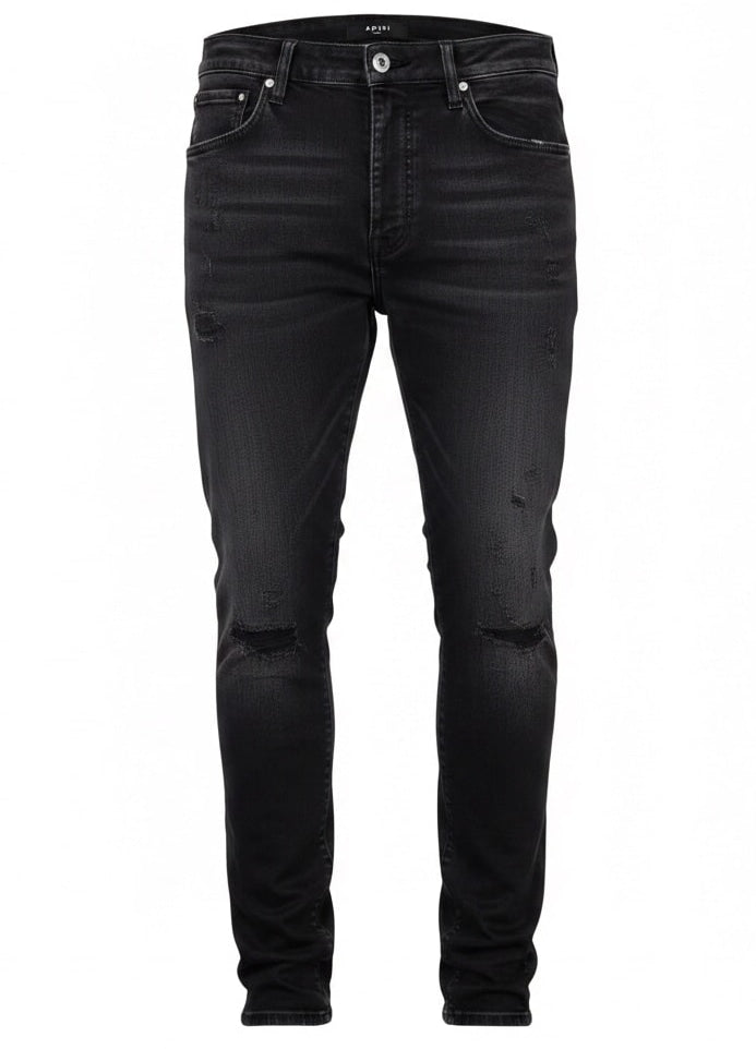 Amiri Thrasher Plus Jeans Black