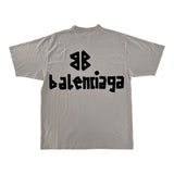 Balenciaga Tape Logo Shirt White