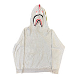 Bape Shark Pullover Hoodie Grey