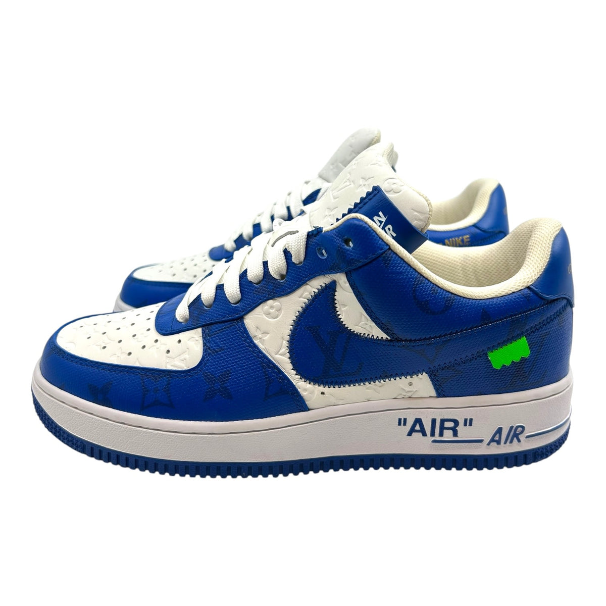 Louis Vuitton Nike Air Force 1 Low By Virgil Abloh White Royal