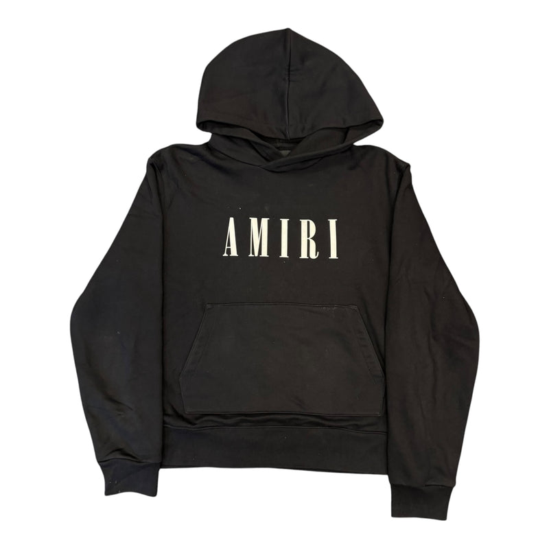 Amiri Logo Hoodie Black