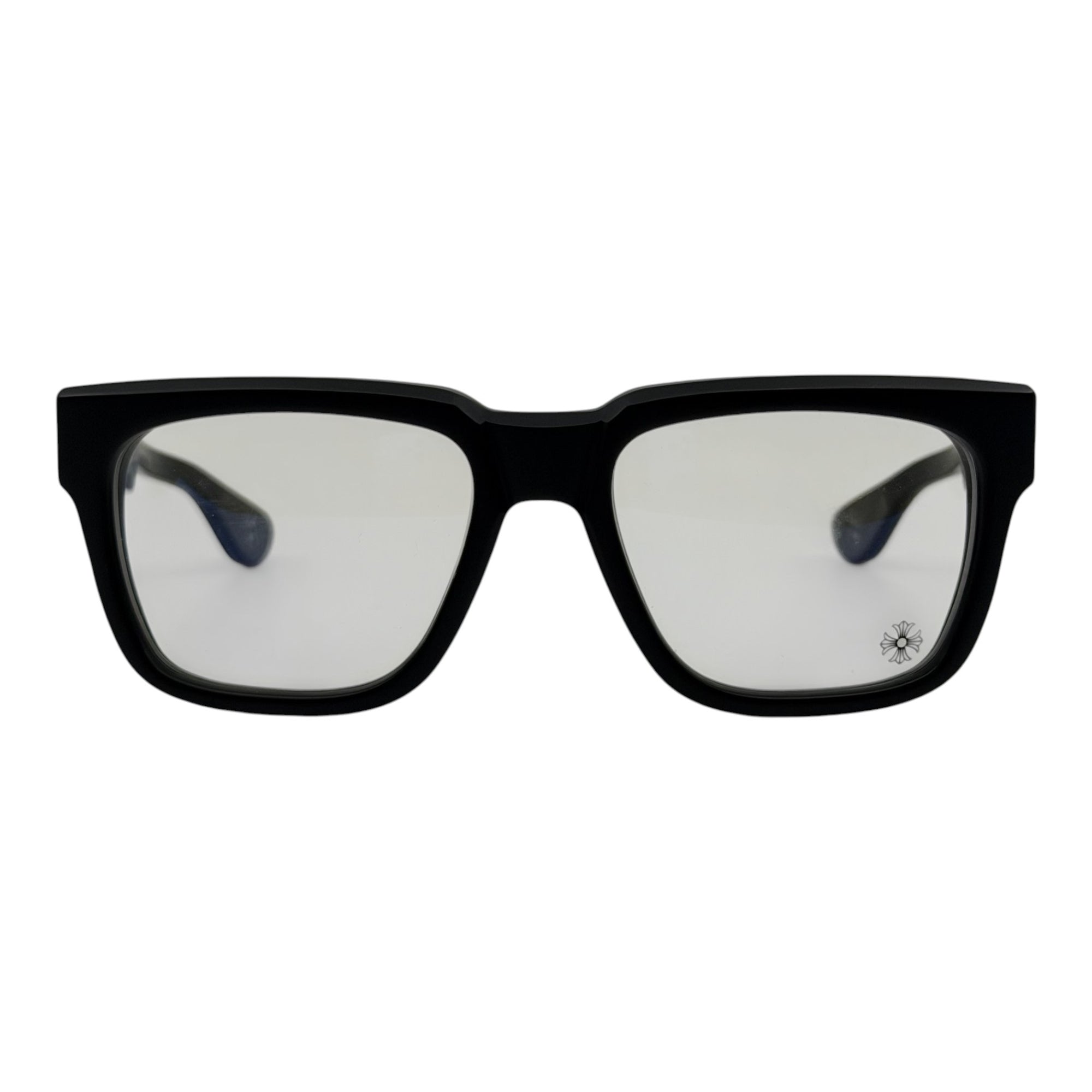 Chrome Hearts Box Officer Glasses Matte Black