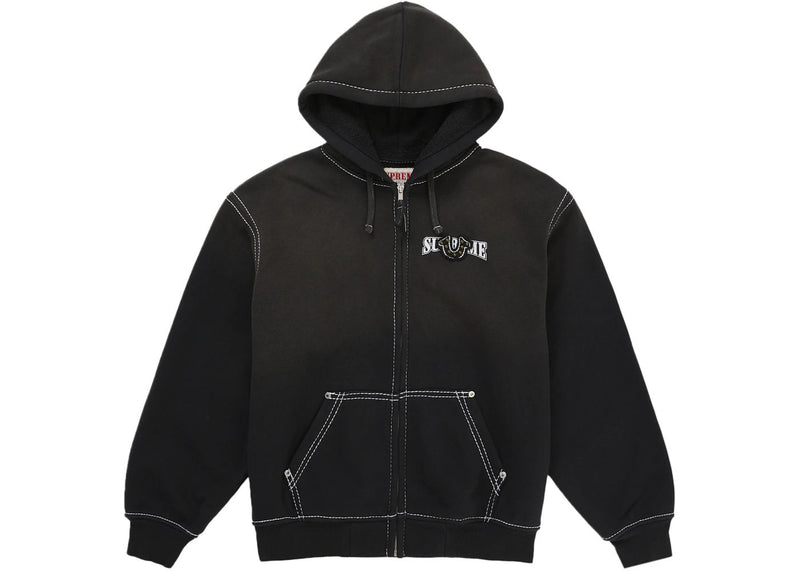 Supreme True Religion Zip Up Hooded Sweatshirt (FW25) Black