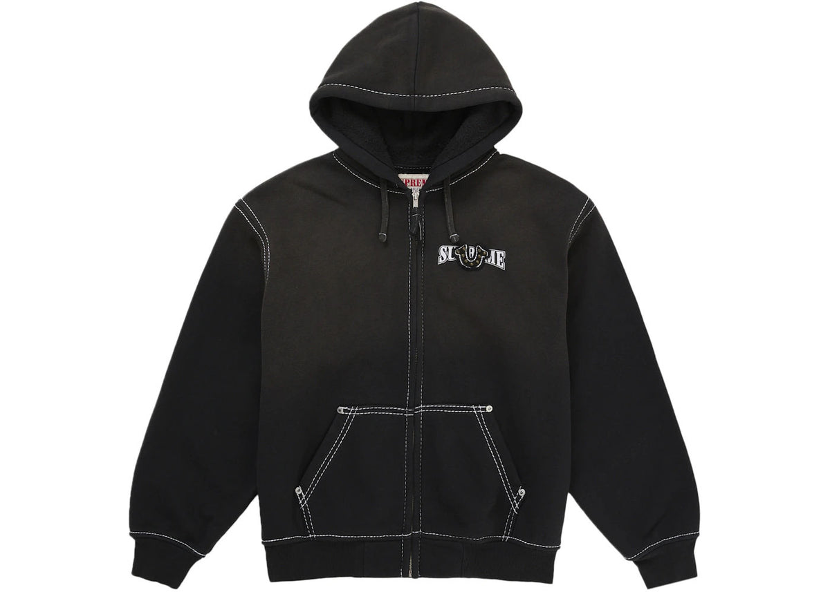 Supreme True Religion Zip Up Hooded Sweatshirt (FW25) Black