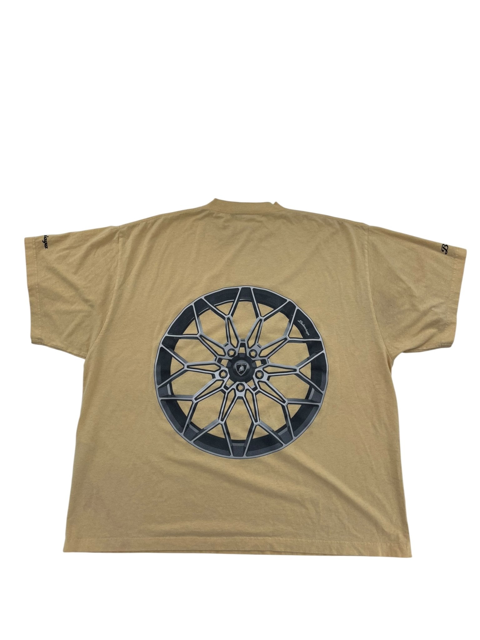 Balenciaga Lamborghini Tee Yellow