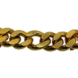 Balenciaga Logo Lettering Choker Necklace Gold