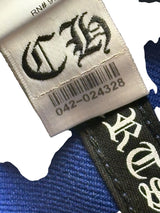 Chrome Hearts CH Logo Baseball Hat Blue