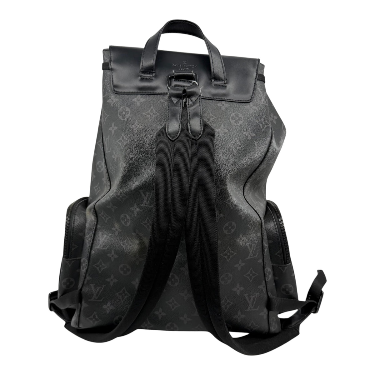 Louis Vuitton Monogram Eclipse Trio Backpack Black