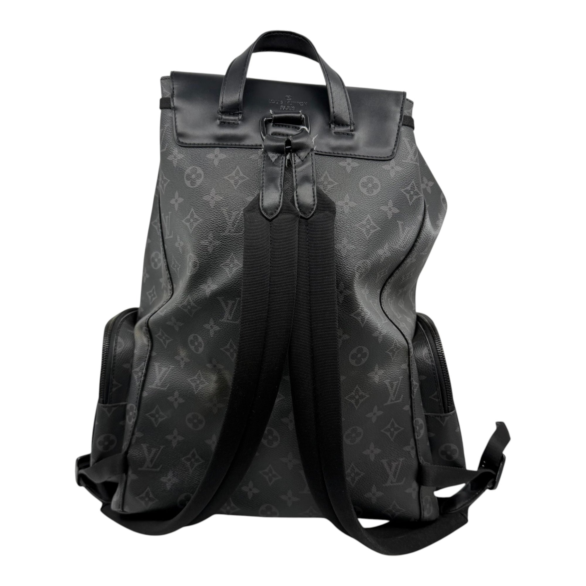 Louis Vuitton Monogram Eclipse Trio Backpack Black
