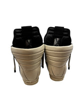Rick Owens Geobasket Padded Leather Jumbo Lace High Black/Milk