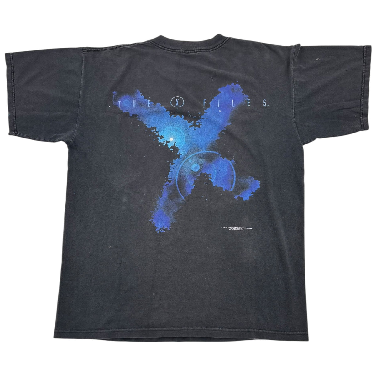 X-FILES Fader Stanley DeSantis Tee Black