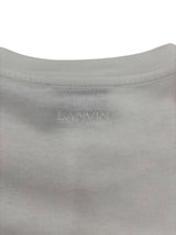 Lanvin Curb Lace Logo Tee