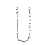 Starchain Planet Wallet Chain Stone Silver/White