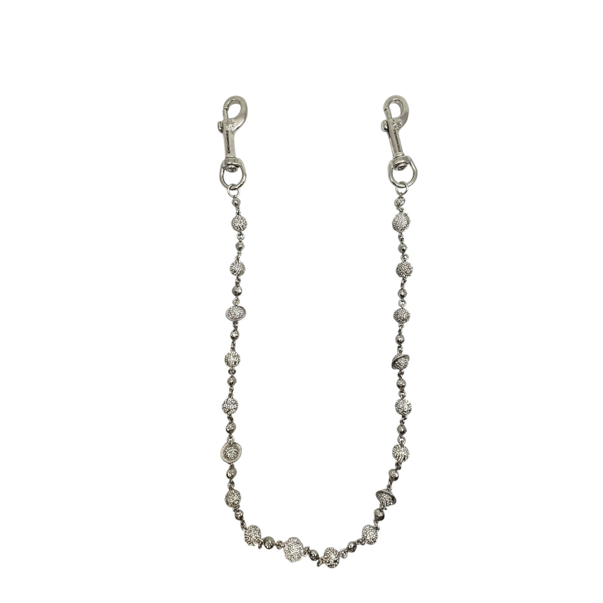 Starchain Planet Wallet Chain Stone Silver/White