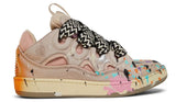 Lanvin Paint Splatter Sneaker Tan