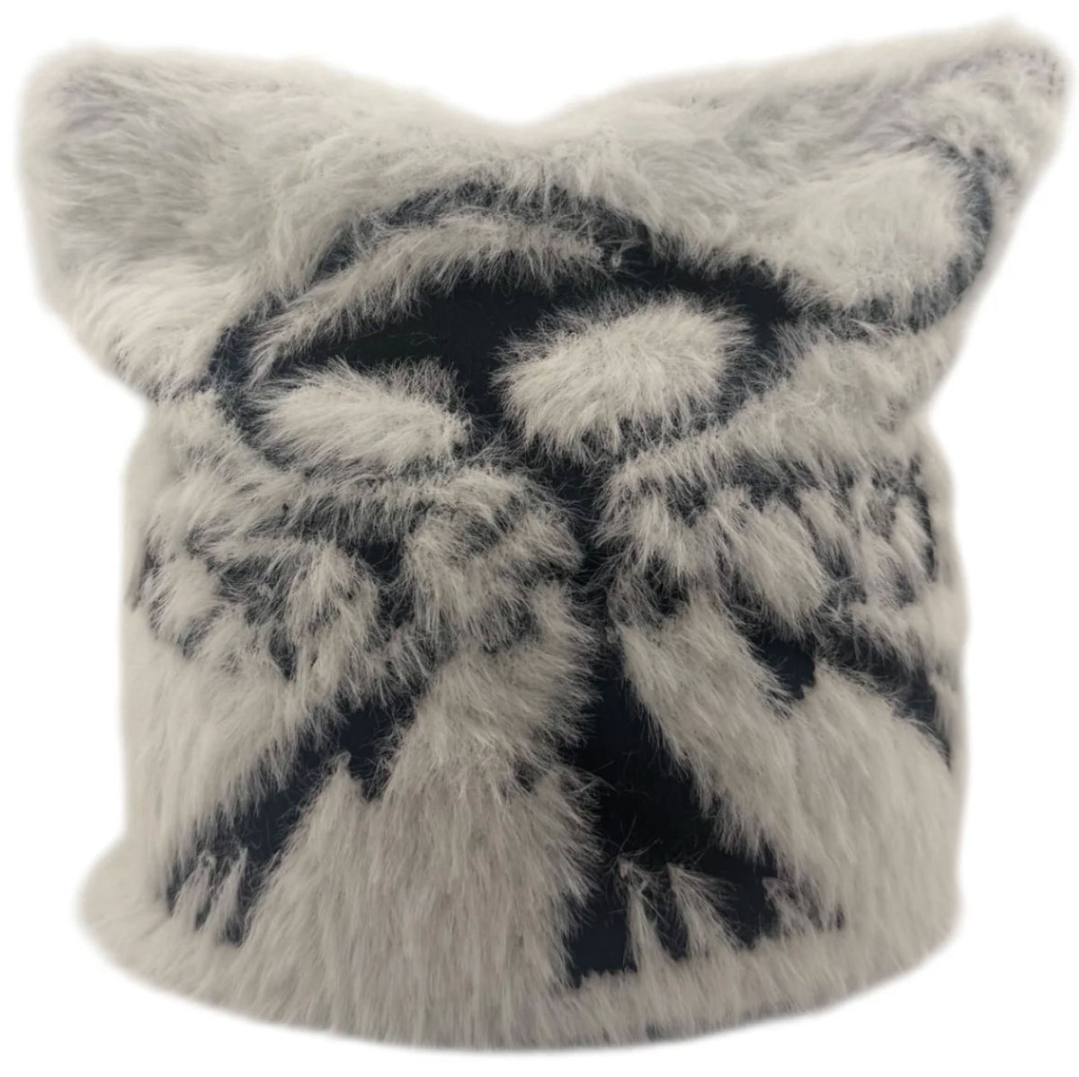 Arkyve Furry Logo Cat Hat White
