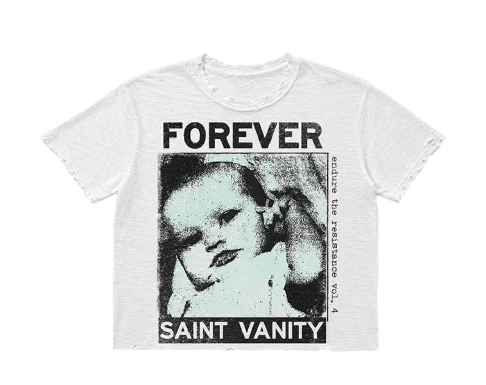 Saint Vanity Born Again Tee White