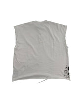 Satoshi Globe of Death Cutoff Tee White