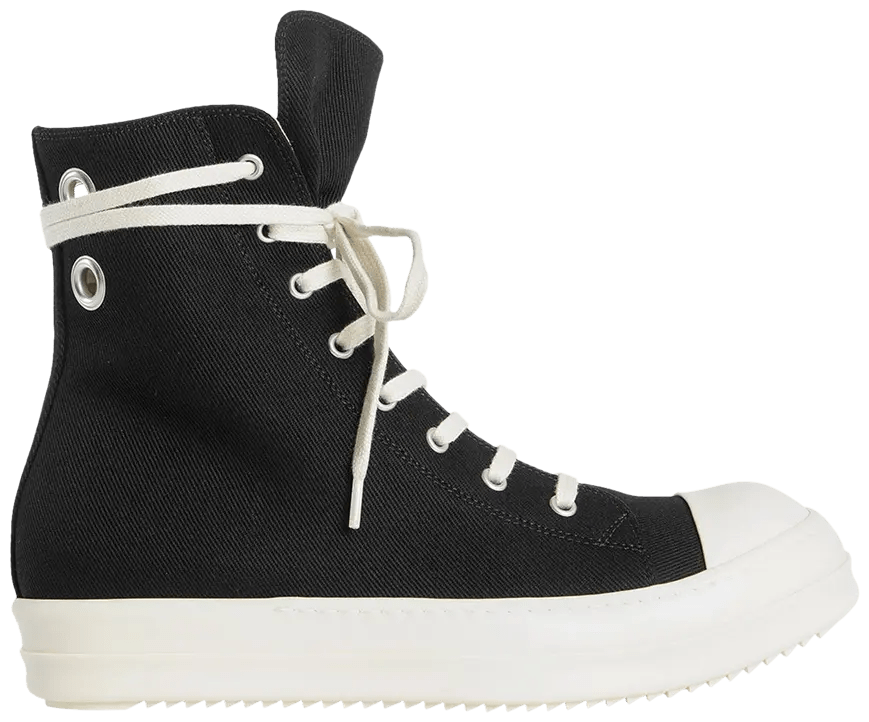 Rick Owens Concordians DRKSHDW Overdyed Denim High Black Milk
