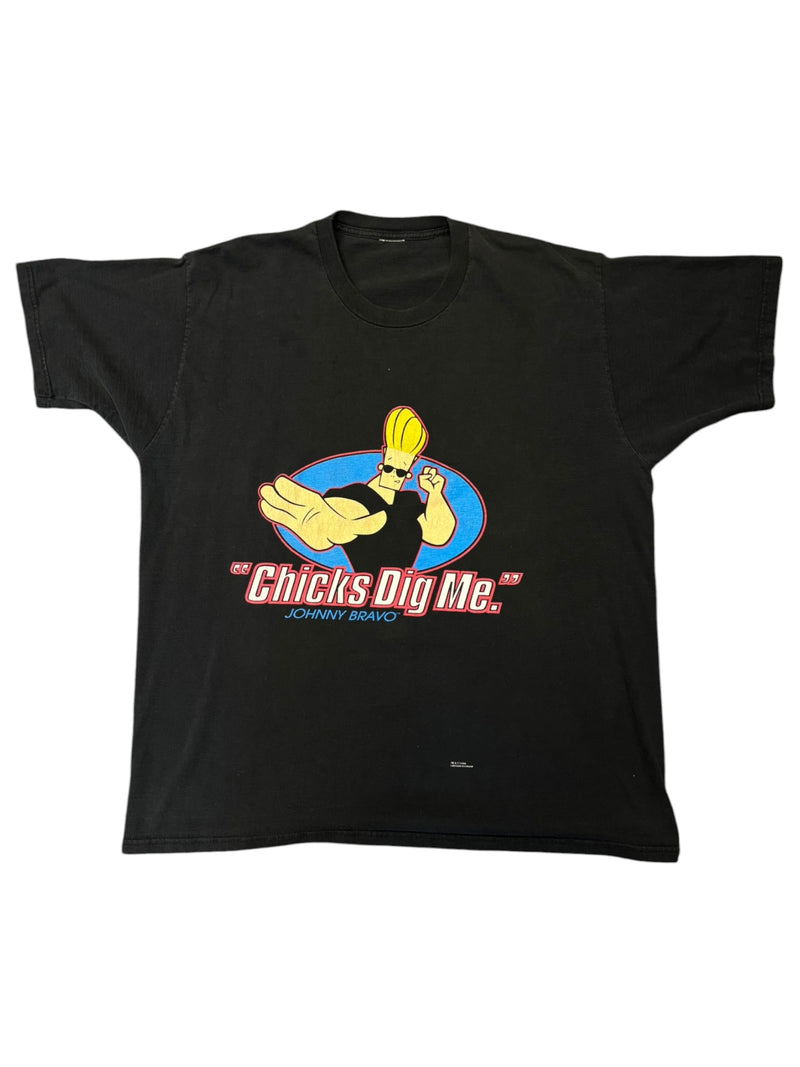 JOHNNY BRAVO Chicks Dig Me 1998 Tee