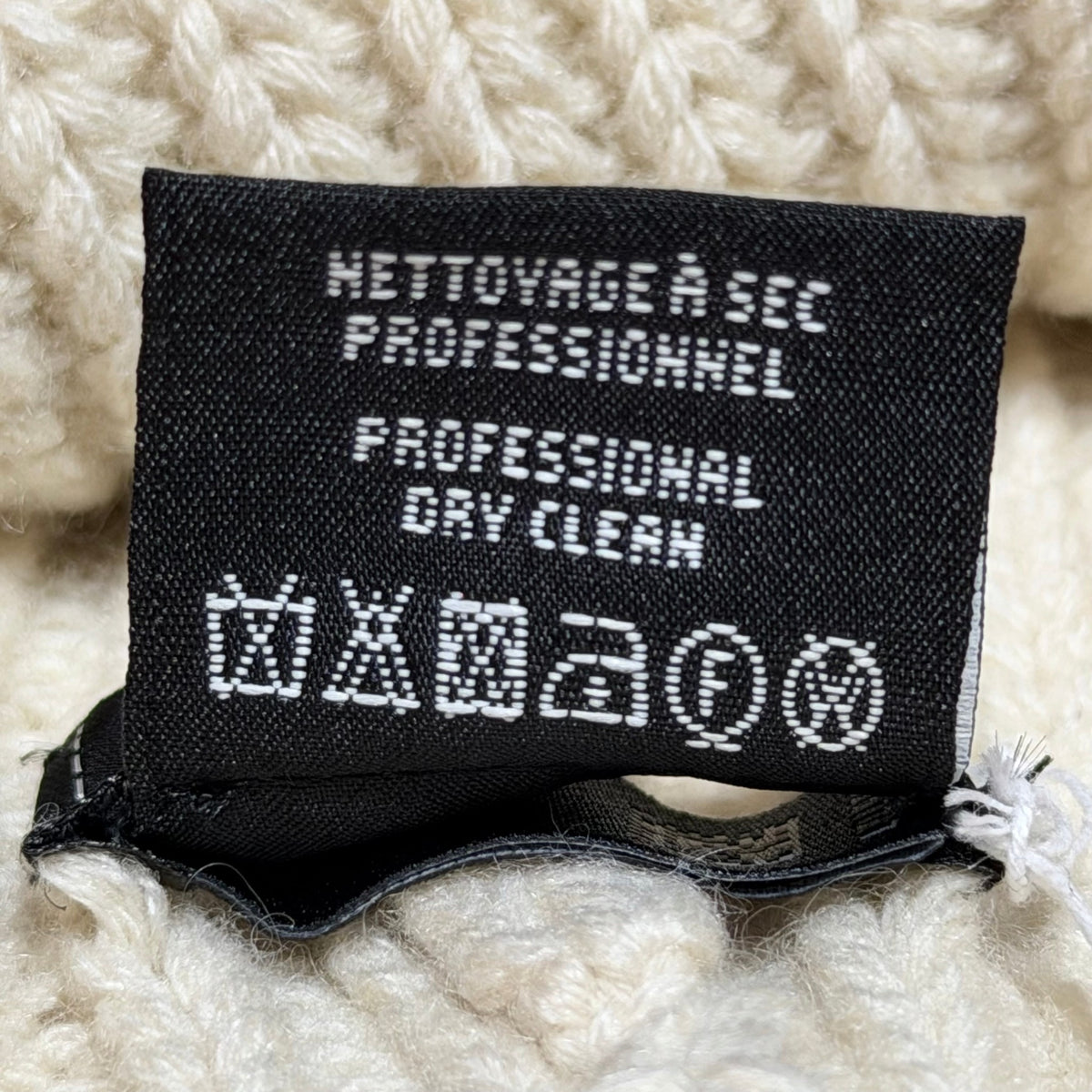 Chanel Knit CC Logo Cashmere Beanie