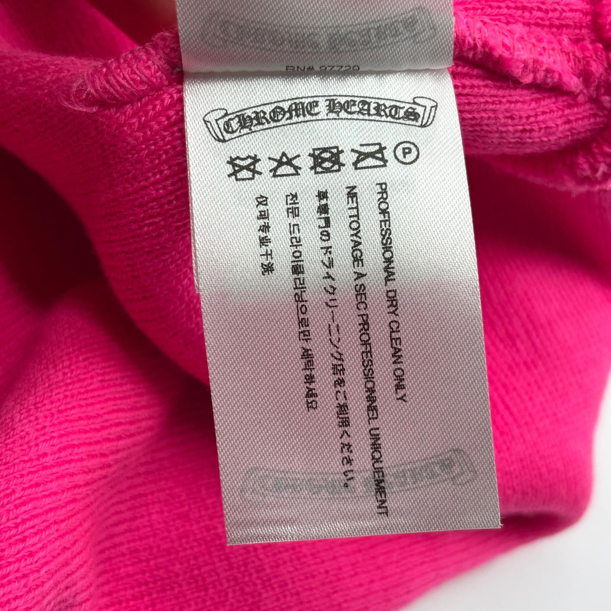 Chrome Hearts CH Beanie Pink