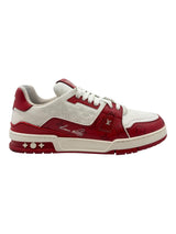 Louis Vuitton Trainer Red White