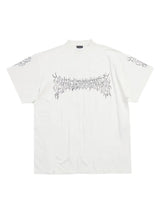 Balenciaga Dark Wave Shirt White Black