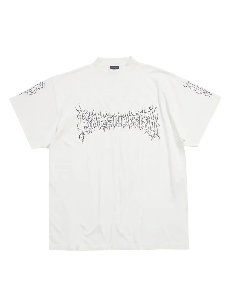 Balenciaga Dark Wave Shirt White Black
