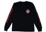 Chrome Hearts Made In Hollywood Plus Cross L/S T-shirt Black/Red