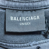 Balenciaga New Tape Type Shirt Faded Black